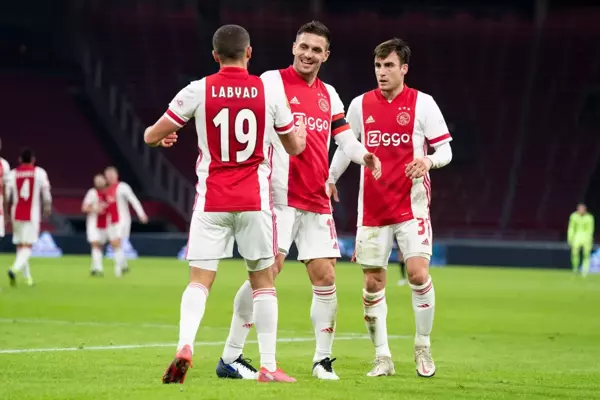 Ajax, Utrecht'i 5-4 yenerek Hollanda Kupası'nda tur atladı