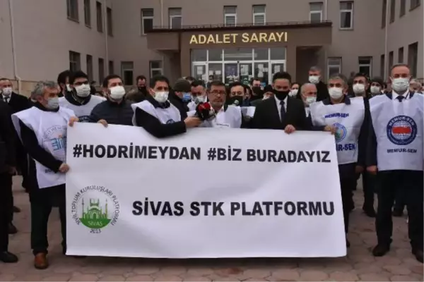 SİVAS'TA, STK'LARDAN 104 AMİRAL HAKKINDA SUÇ DUYURUSU