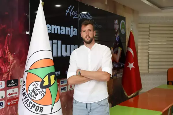 Aytemiz Alanyaspor, Nemanja Milunovic ile iki yıllık sözleşme imzaladı