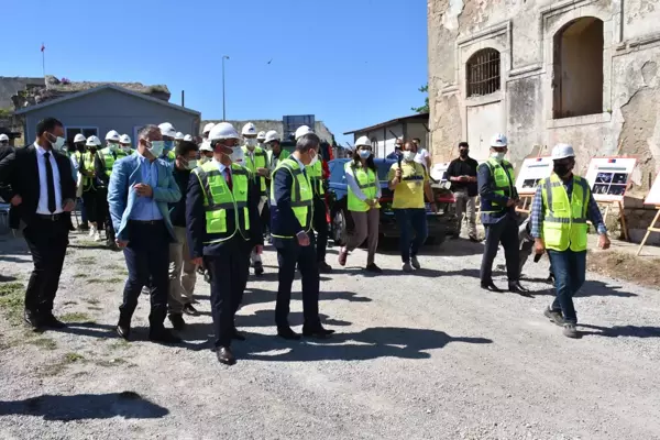 Sinop Tarihi Cezaevi ve Müzesi'ndeki restorasyon çalışmalarının yüzde 24'lük kısmı tamamlandı