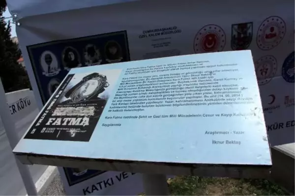 MİLLİ MÜCADELE KAHRAMANI KARA FATMA MEZARI BAŞINDA ANILDI