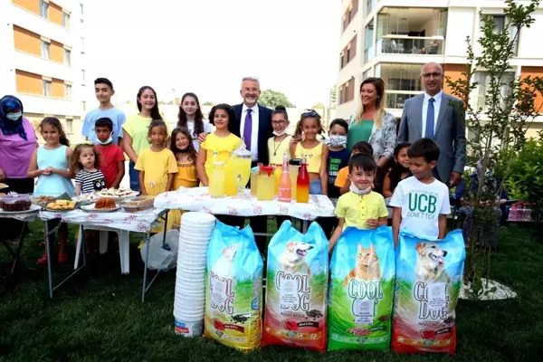 Çocuklar sokak hayvanları için seferber olmuştu... Başkan Erdem o çocuklara sürpriz yaptı