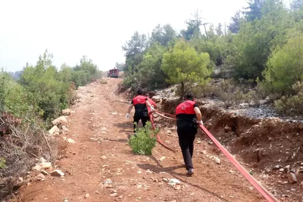 Emniyet Genel Müdürlüğü birlikleri orman yangınlarıyla mücadelede, Antalya'daki ekiplere destek veriyor