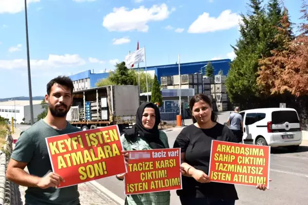 Tacizi yönetime anlattılar, işten atıldılar