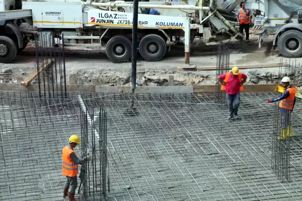 Ilısılık köyüne yapılacak yeni caminin temeli atıldı