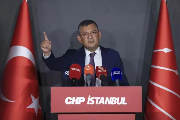 CHP Grup Başkanvekili Özgür Özel'den gündem değerlendirmesi