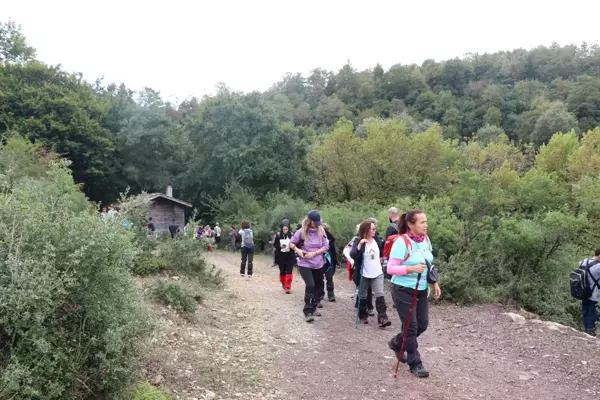 Şile'de Sarıkavak Kalesi Doğa Yürüyüşü Şenliği düzenlendi