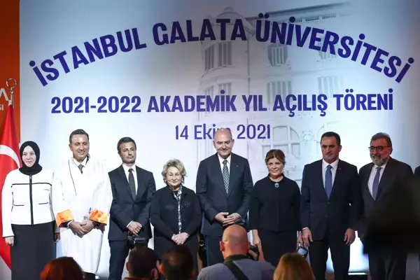 İçişleri Bakanı Süleyman Soylu, İstanbul Galata Üniversitesi Akademik Yılı Açılış Töreni'nde konuştu