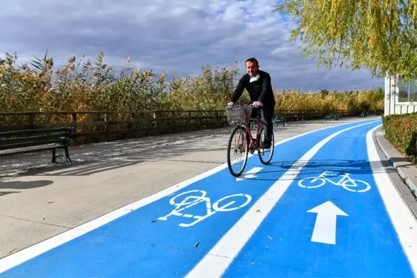 Ankara 'Mavi Yol' ile örülüyor