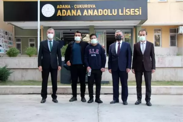 DHA'NIN HABERİ SES GETİRDİ, AHMET ARDA HAYALİNİ KURDUĞU OKULA YERLEŞTİ