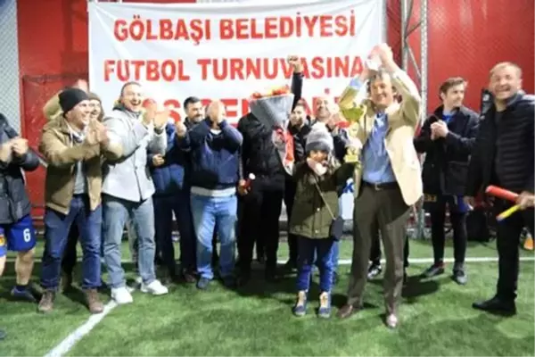 Gölbaşı Belediyesi Basın Turnuvası Şampiyonu AA oldu