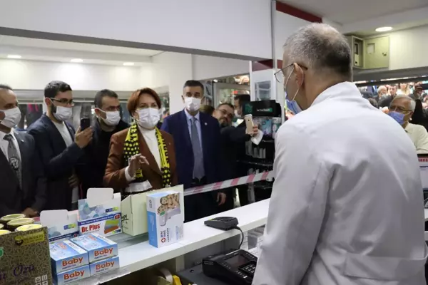 İYİ Parti Genel Başkanı Akşener, Yalova ve ilçelerinde esnafı ziyaret etti