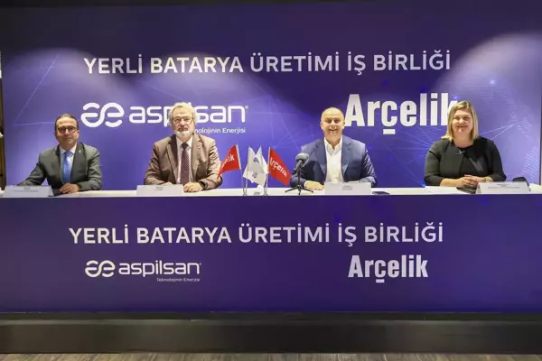 Arçelik ile ASPİLSAN'dan yerli batarya üretiminde iş birliği