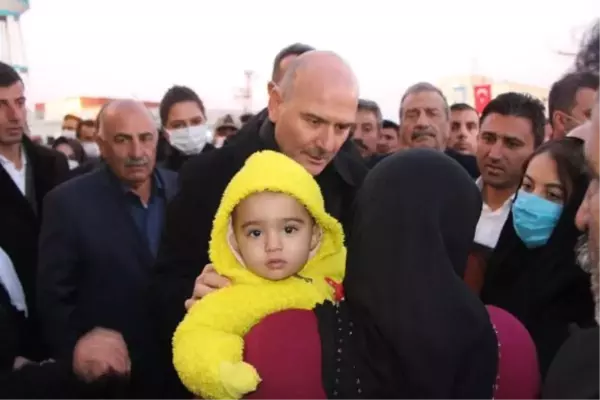 Bakan Soylu, Tahir Güven'in taziyesine katıldı: Kanı yerde kalmayacak