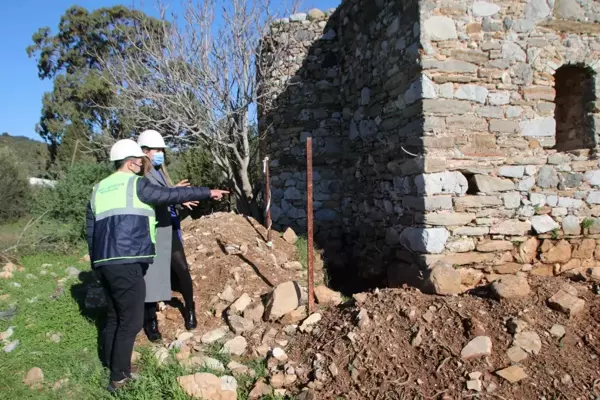 BODRUM'DA 1400 YILLIK YAPIDA RESTORASYON