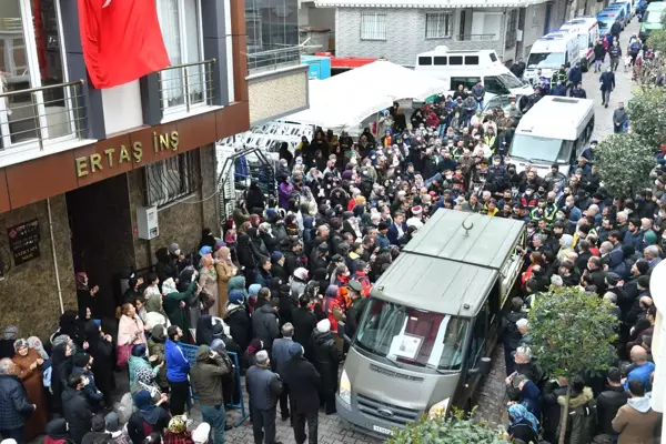 İSTANBUL-ŞEHİT BURAK ŞAHİN SON YOLCULUĞUNA UĞURLANDI