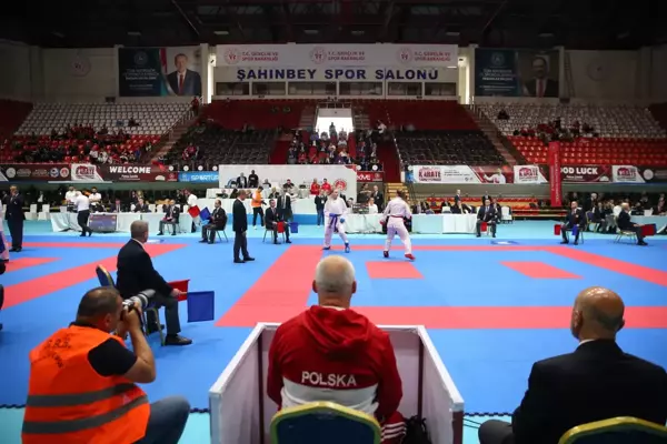 GAZİANTEP - 57. Avrupa Büyükler Karate Şampiyonası başladı