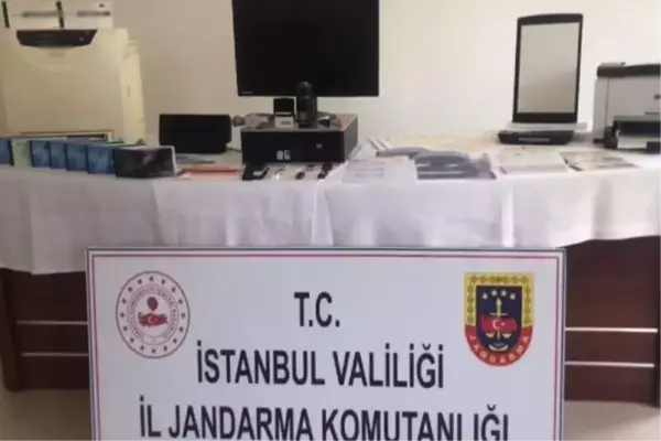 JANDARMADAN SAHTE ÇEK OPERASYONU