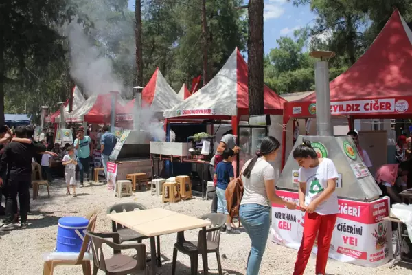 Hatay'da Kırıkhan 2. Ciğer Festivali ve Bahar Şenliği yoğun ilgi gördü