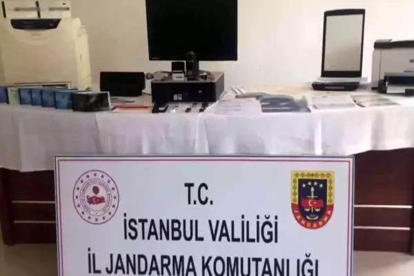 Sahte çek mafyasına jandarmadan operasyon