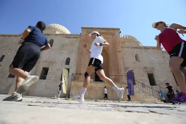 Mardin'de 1. Uluslararası Mardin Abbara Koşusu yapıldı