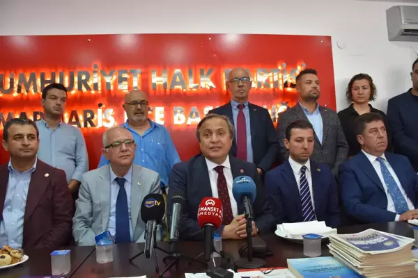 CHP Genel Başkan Yardımcısı Torun, Marmaris'te basın toplantısı düzenledi