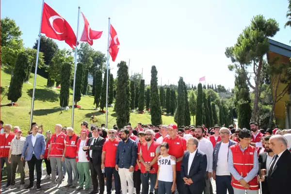 Son dakika! Türk Kızılay, 15 Temmuz şehitlerini andı