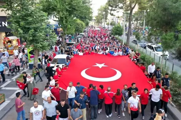 Şanlıurfa'da 15 Temmuz Demokrasi ve Milli Birlik Günü