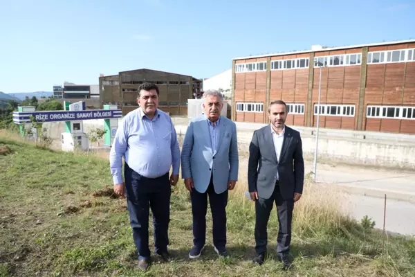 AK Partili Yazıcı, Rize Organize Sanayi Bölgesi çalışmalarını değerlendirdi