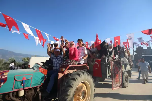 Antalya haberleri! Kaş'ta, 7. Doğantaş Hasat ve Bal Şenliği düzenlendi