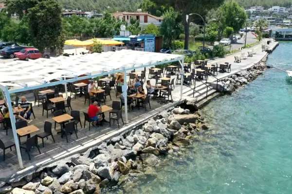 Muğla yerel haberleri: Bodrum'da mobil kafelere büyük ilgi