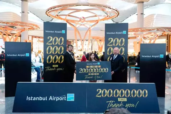 İstanbul Havalimanı 200 milyonuncu yolcusunu ağırladı