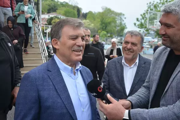 Oyunu İstanbul'da kullanan Abdullah Gül: İnşallah netice de milletimiz için hayırlara vesile olur