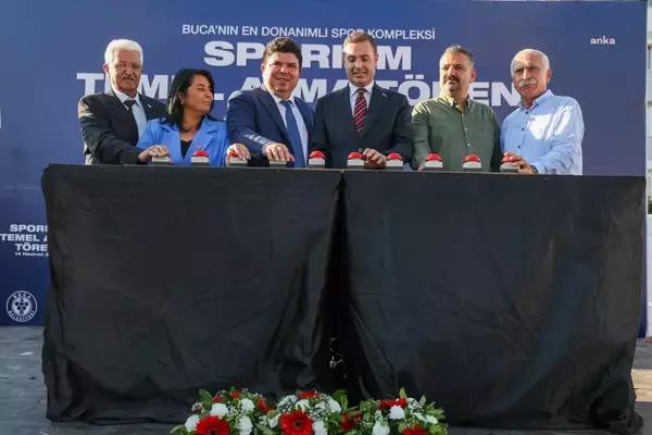 Buca Belediyesi Sporium Spor Kompleksi için temel attı