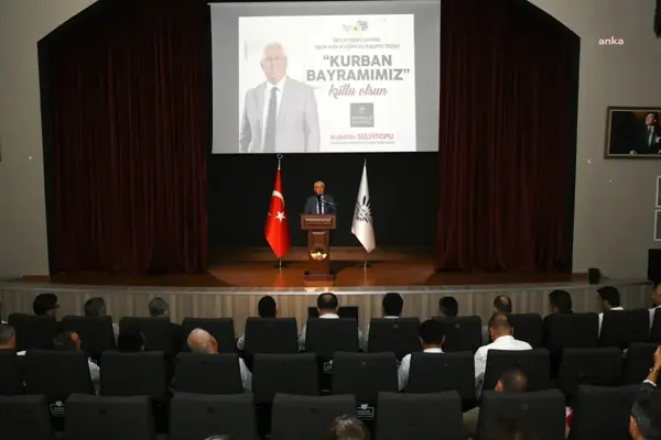 Karabağlar Belediye Başkanı Selvitopu, Personelle Bayramlaştı