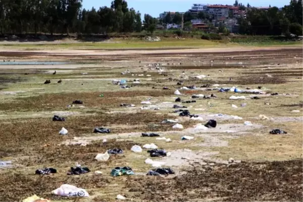 Seyhan Baraj Gölü'nde Piknikçilerin Bıraktığı Çöpler Kötü Görüntü Oluşturdu