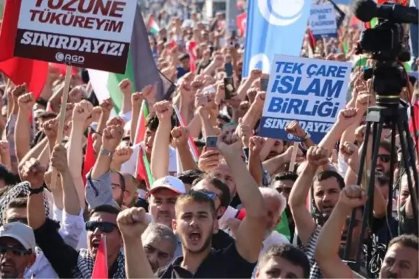 Reyhanlı'da İsrail Protestosu