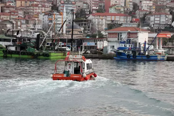 Zonguldak açıklarında batan geminin kayıp mürettebatı için arama çalışmaları devam ediyor