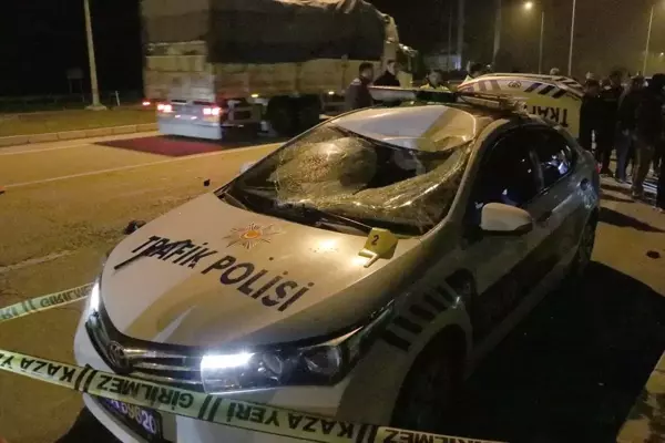 Samsun'da kaza sonrası kaçan sürücü polis memurunu çarptı, şehit oldu