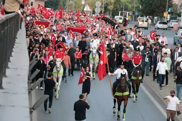 Kayseri'de '15 Temmuz Milletin Zaferi Yürüyüşü' ve anma etkinlikleri yapıldı