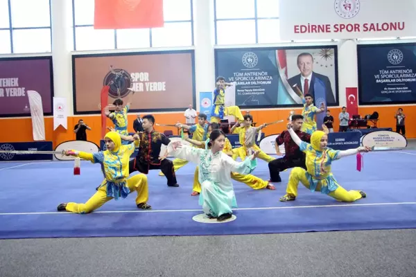 Edirne'de Açık Balkan Wushu Kung Fu Şampiyonası Başladı