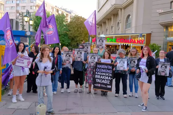 Eskişehir Kadın Meclisleri, Narin Güran için basın açıklaması yaptı