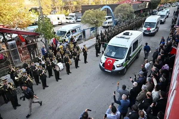 Deniz Teğmen Mustafa Kemal Öz İçin Cenaze Töreni Düzenlendi