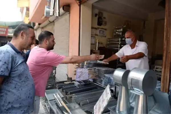 Kurban Bayramı öncesi mangal satışlarında yoğun artış yaşanıyor