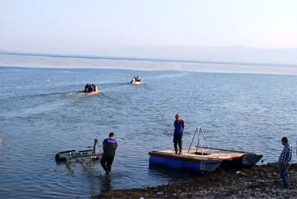 Marmara Gölü'ndeki kayıp 2 kişinin cansız bedenine ulaşıldı