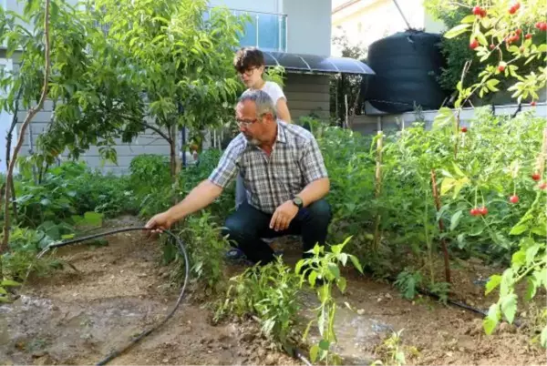 YAĞMUR SUYU HASADIYLA 5 YILDA 1000 TON SU TASARRUFU YAPTI