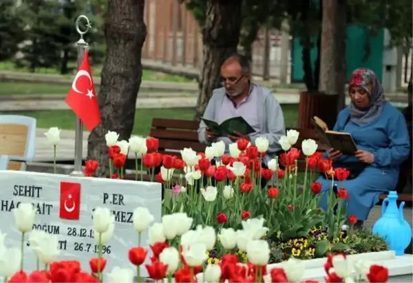 Son dakika haber... KAYSERİ'DE AİLELERDEN ŞEHİTLİK ZİYARETİ