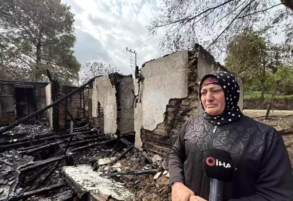 Acılı Anne Nagehan Denkler'in Evi Yangında Kül Oldu