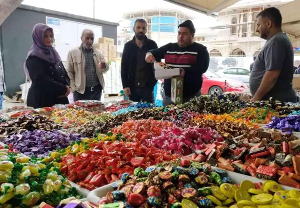 Konya'da bayram alışverişini son günlere bırakanlar yoğunluğa neden oldu