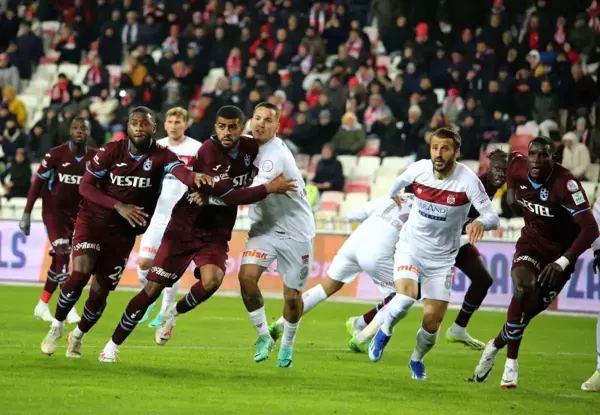 Sivasspor ile Trabzonspor Berabere Kaldı